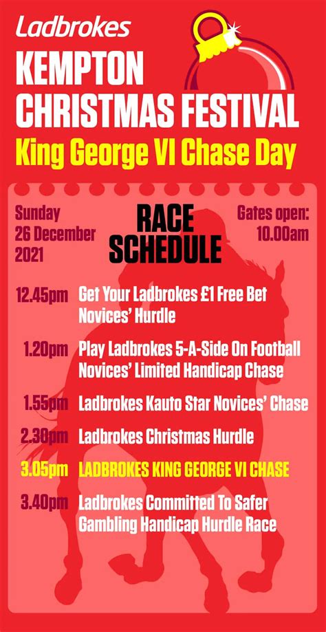 ladbrokes christmas festival|Kempton Christmas Festival: Numbers Behind Two.